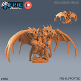 Dragon Queen Tiamat 3D-printed model